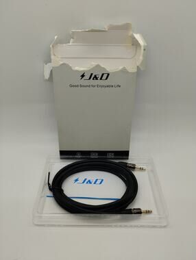 J&D 3.5mm AUX Audio Cable 6 FT